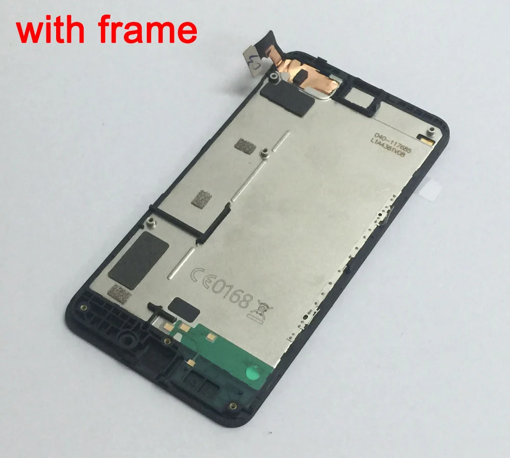 Для Nokia Lumia 630 635 полный сенсорный экран дигитайзер стеклянный датчик + ЖК дисплей