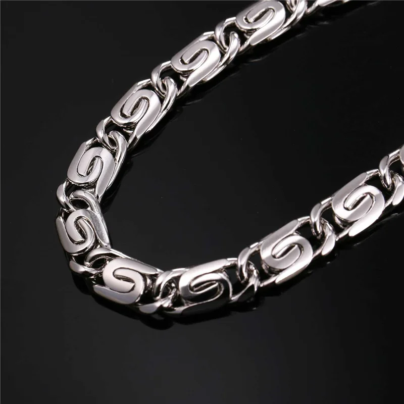 Kpop мужские браслеты высокого качества заполненные массивными цепочками