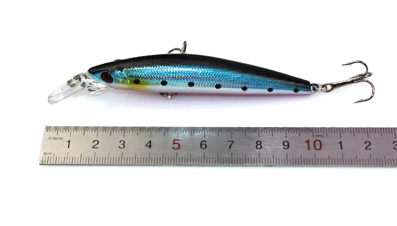 Pesca 10 см/8 8 г 1 шт./лот светящиеся рыболовные приманки приманка в виде гольяна для