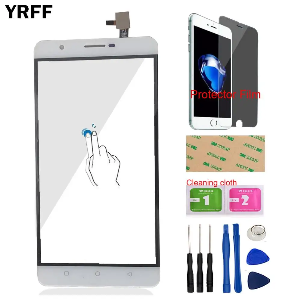 Переднее Сенсорное стекло YRFF для Oukitel U16 Max сенсорный экран дигитайзер панель