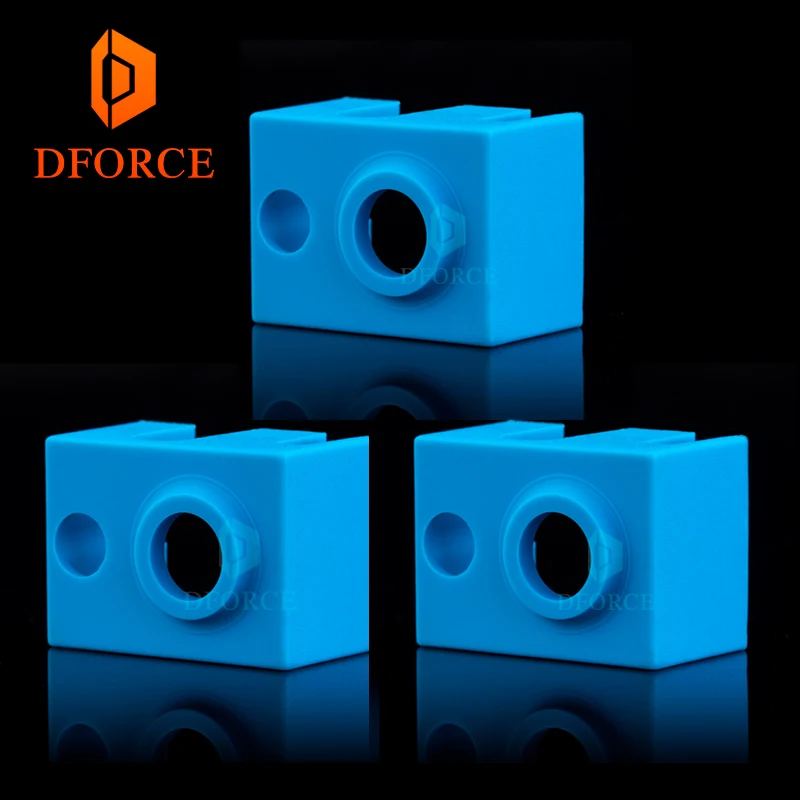 DFORCE супер высокое качество картридж нагреватель bock силиконовые носки V6 для PT100