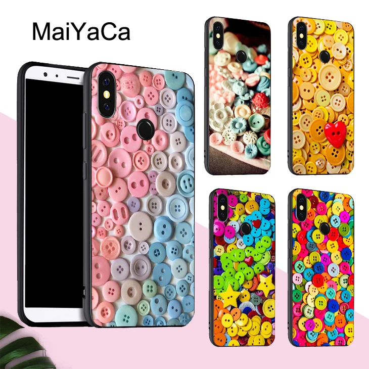 Чехол с кнопками MaiYaCa для POCO X3 F2 Pro Red mi Note 8 8T 7 9 9S 9A 9C Mi 10 Lite A3|Бамперы| |
