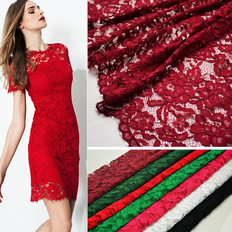 2 ярдов/партия высокого качества воды растворимый Африканский шнур кружевной