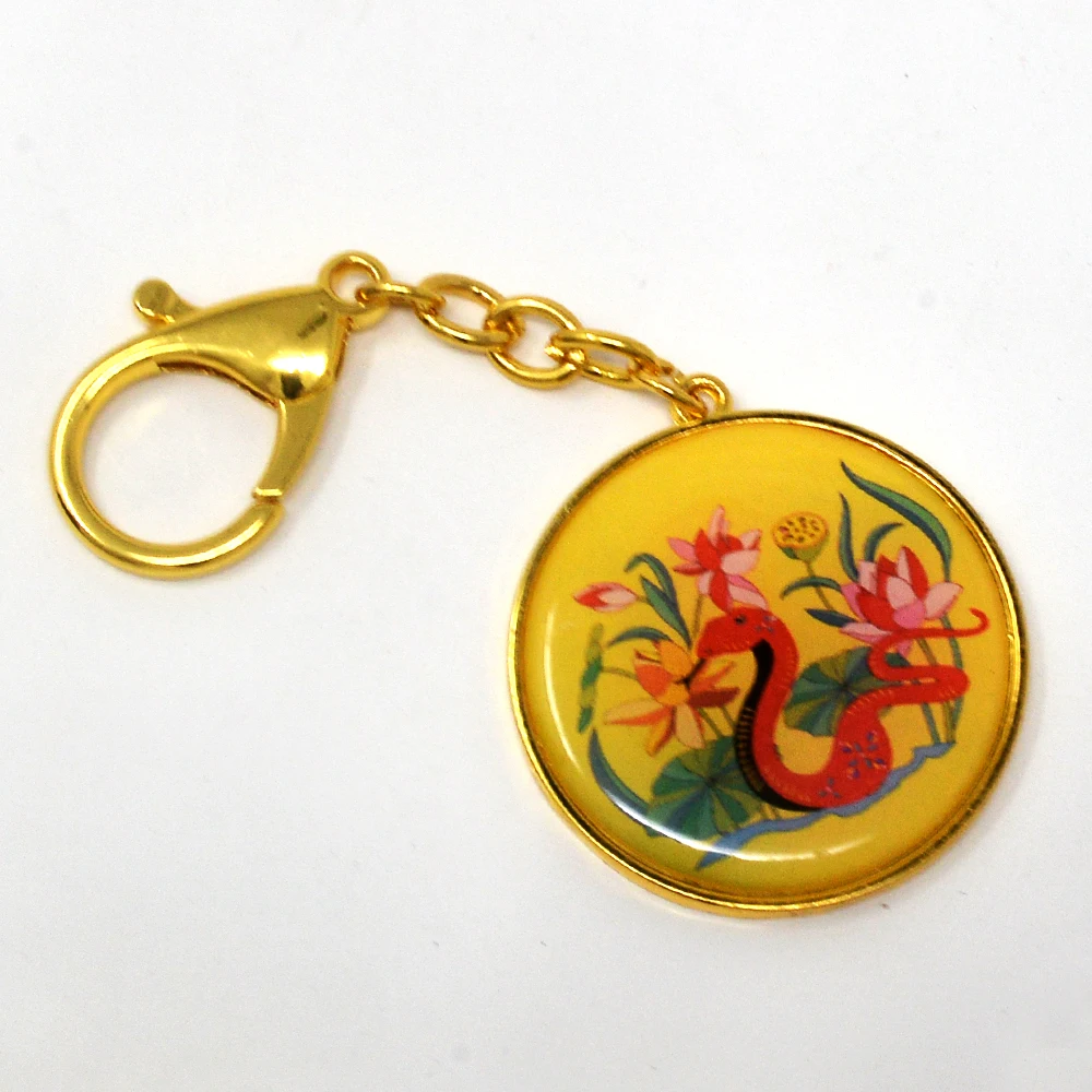 12 животных знак Wish Amulet фэн шуй Змея брелок | Дом и сад