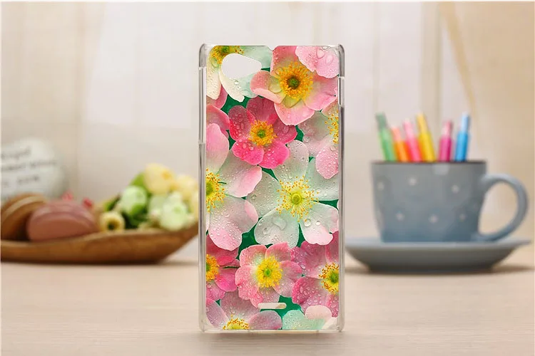 Новейший Модный узор защитный чехол на заднюю панель для sony Xperia J St26i phoen чехол для sony J ST26i чехол