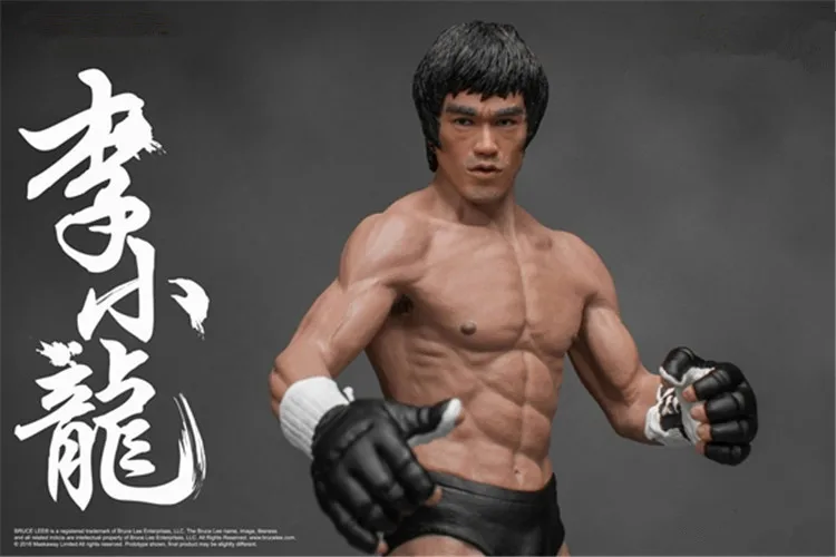 Kid toys Collectibles Bruce Lee 1:12 The kung fu Artist Action Figure Collectible Model Toy christmas gift | Игрушки и хобби