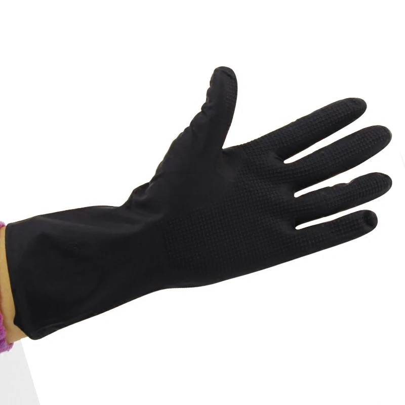 Эмульсия парикмахерские перчатки утолщенные профессиональные окрашенные