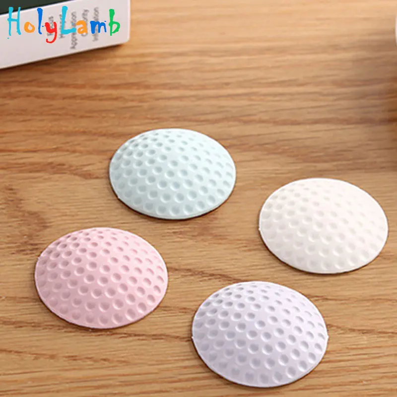 Amortiguadores de seguridad para beb&eacute;s, tarjeta de seguridad, Tope de puerta, cuidado del reci&eacute;n nacido, protecci&oacute;n de bloqueo de ni&ntilde;os, 4 unids/lote-3