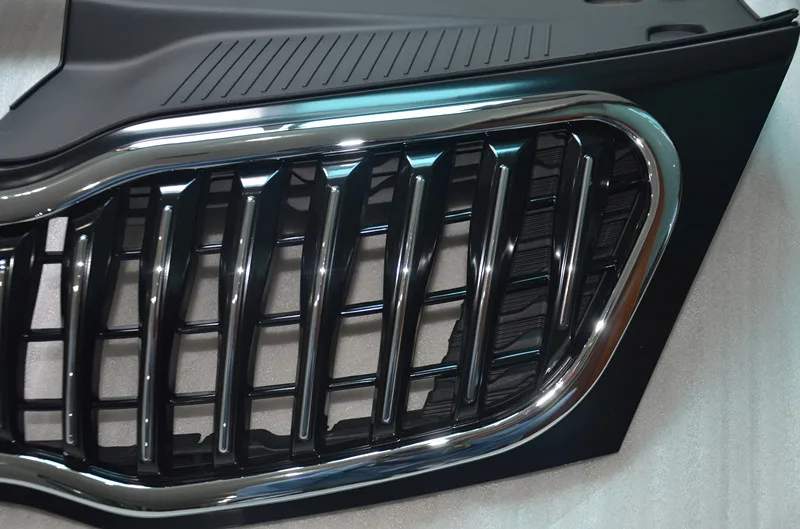 ABS пластиковый передний бампер с решеткой автомобиля Чистая для Kia K2 2011 2012 2013 2014 |