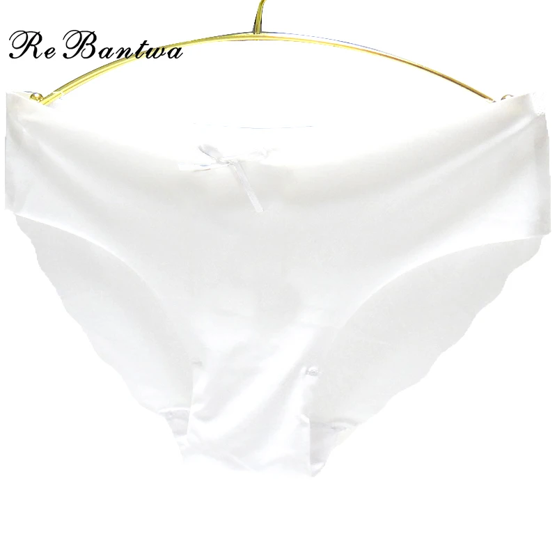 Rebantwa 3pcs/lot Women Seamless Panties Underwear Nylon Knickers Sexy Briefs Intimates Plus Size XL Lingerie Ladies |