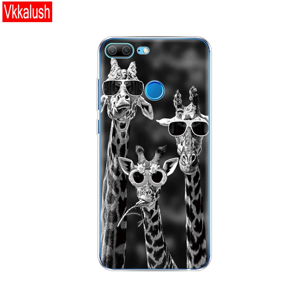 80155 Чехол для телефона huawei honor 9 lite, Мягкий ТПУ силиконовый чехол на заднюю панель 360, полностью защитный прозрачный чехол с принтом - Цвет: 80155