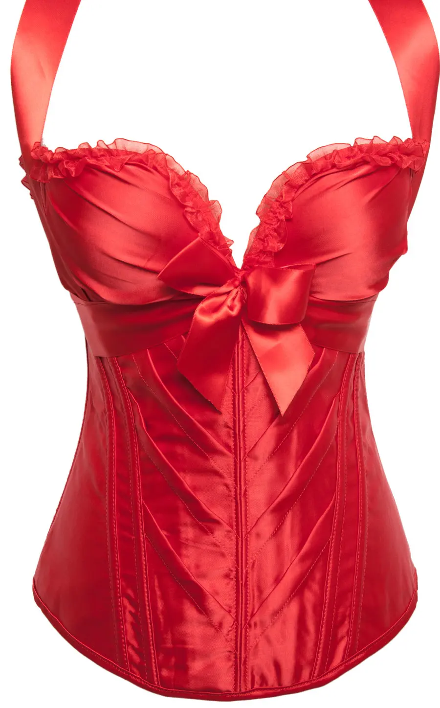 Пикантные туфли на шнуровке сатиновым корсетом с чашкой нижнее белье Застежка