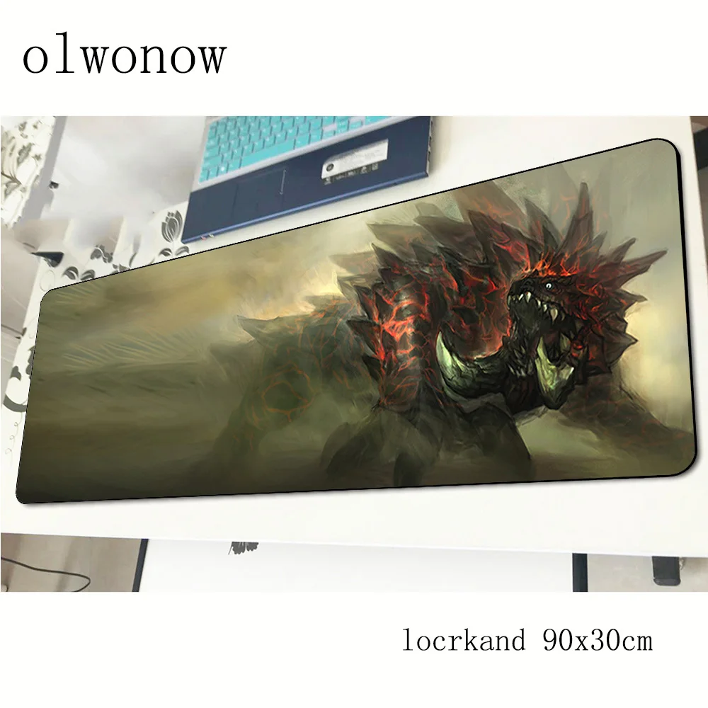 Коврик для мыши Monster Hunter 900x300x3 мм эстетические коврики лучший игровой коврик