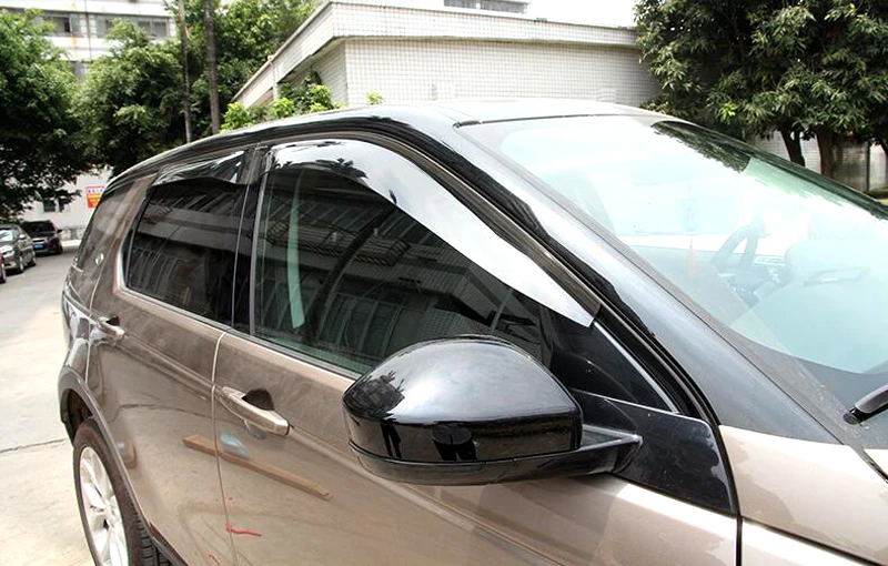 2015 2016 окно козырек дефлектор защитный щит для Land Rover Discovery Sport|window deflectors|window guardshield