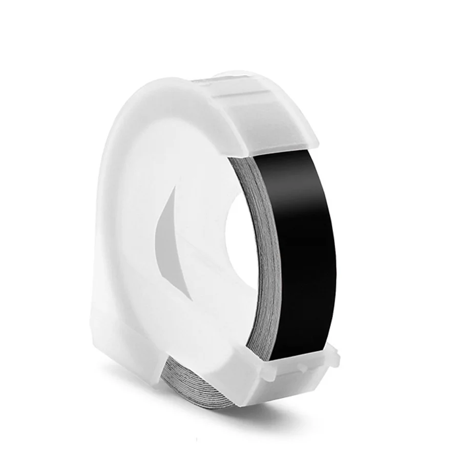 9 мм 3D пластиковая этикетка с тиснением кассета для Dymo этикеток 3/8 ''x 8 '