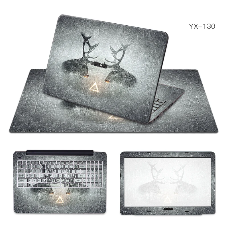 Ноутбук Наклейки Мышь Pad Наборы для ухода за кожей кожи Asus q400a/a401l/k401l/u305f/a501l/v505l/