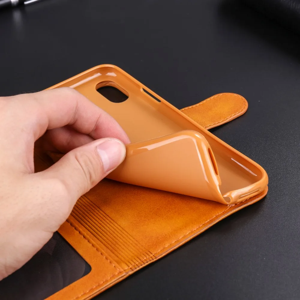 Чехол для Xiaomi Redmi Note 7 роскошный кожаный чехол с магнитной застежкой 6X 4A 4X 6 Pro 5 Plus 5A