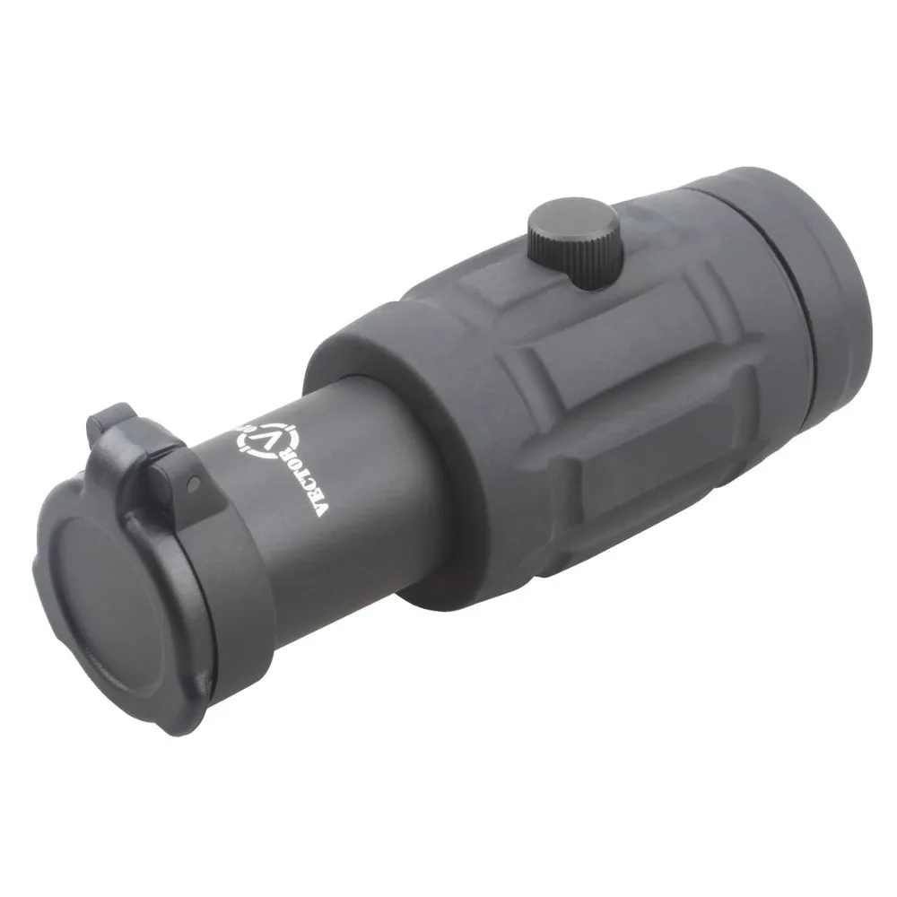 Векторная оптика тактическая Регулируемая 5x лупа подходит для Red Dot HOLO Sight с