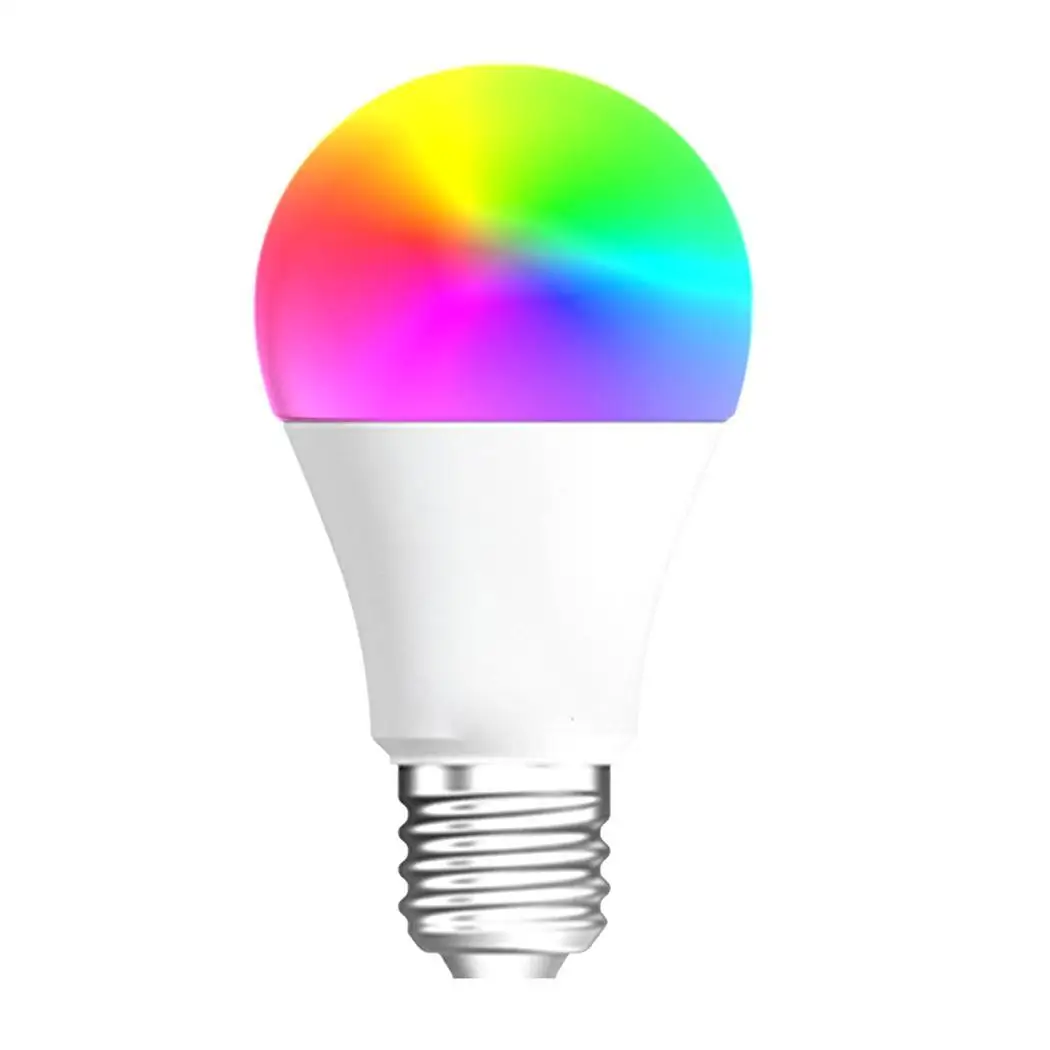 Маленькие умные лампочки телефон WiFi голос 12 Вт серебро управление AC85 265V RGB