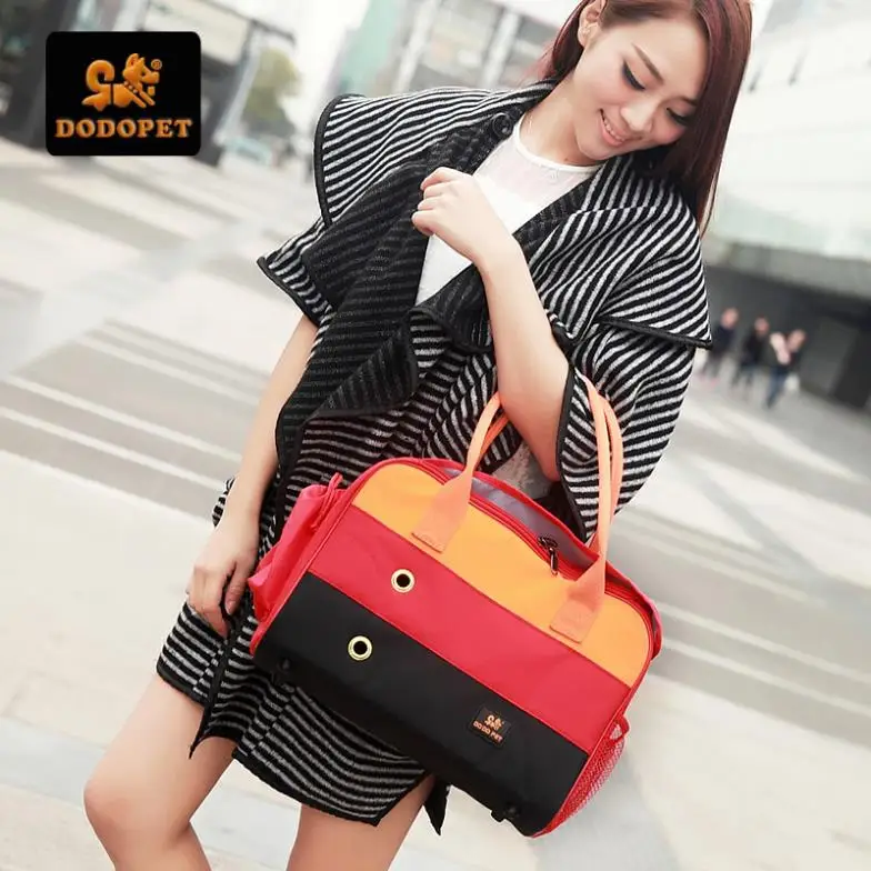 2014 New Arrival Big discount white and blue stripe Pet dog carry outside bags CH0294|bag duffle|bag camerabag child |