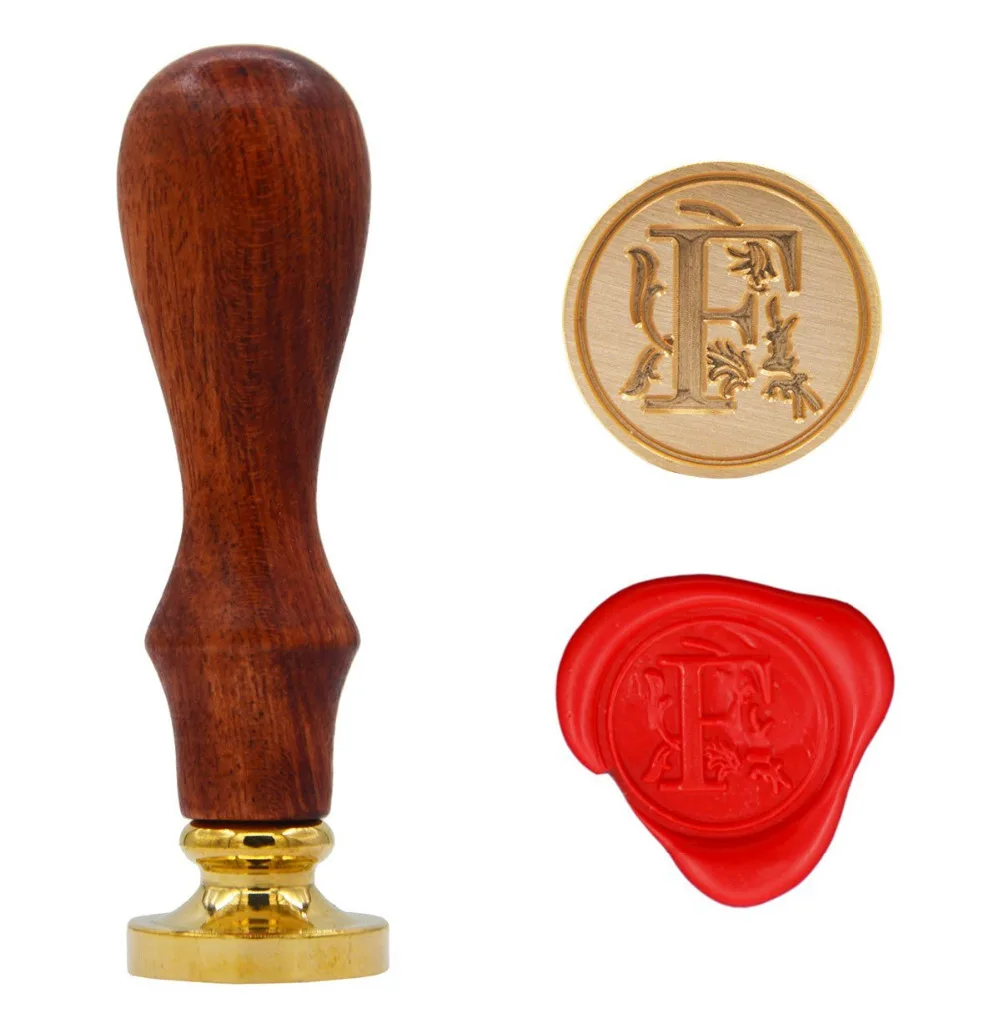 Деревянная ручка в винтажном стиле 26 букв искусственный алфавит начальный воск