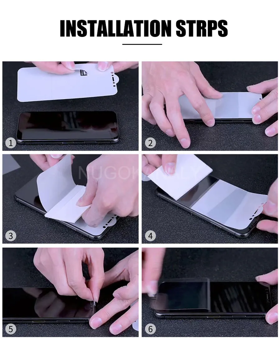 Гидрогелевая мягкая пленка 3D полное покрытие экрана протектор для Xiaomi mi A2 Lite 6X Pocophone F1 9 8 SE mi x3 ультра тонкая прозрачная пленка