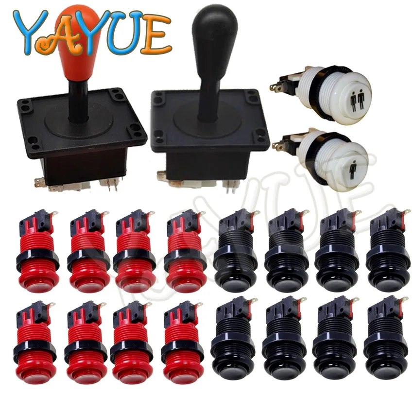 USB энкодер с нулевой задержкой аркадный набор сделай сам джойстик в стиле Happ и