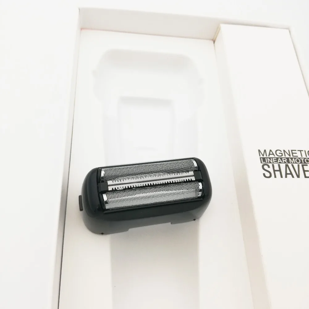 Kemei бритвенные лезвия Сменные головки для мужчин электробритва бритва с сетчатым