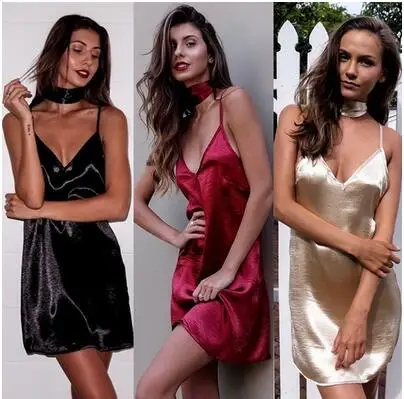 Пикантное нижнее белье camisola пижама женское атласное платье с подтяжками удобная