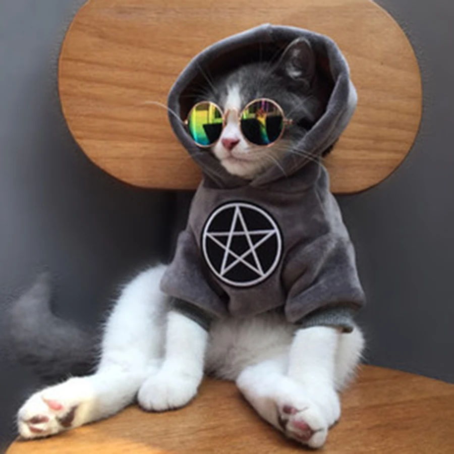 Костюм Кошки для собаки кошки одежда домашних питомцев симпатичная Костюмы