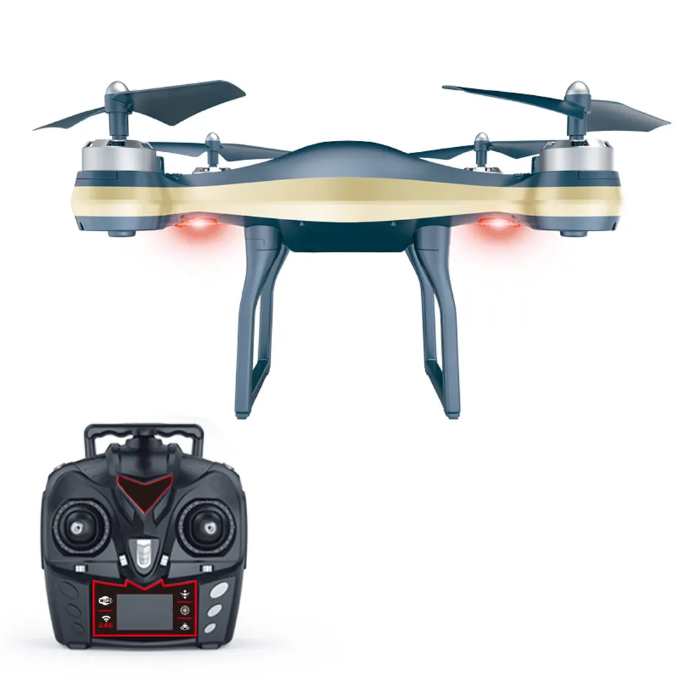 Golden NO Camera K10 gps Квадрокоптер WiFi fpv Дрон Регулируемая HD ESC камера широкий угол удержания высоты Квадрокоптер Дрон - Цвет: Golden NO Camera
