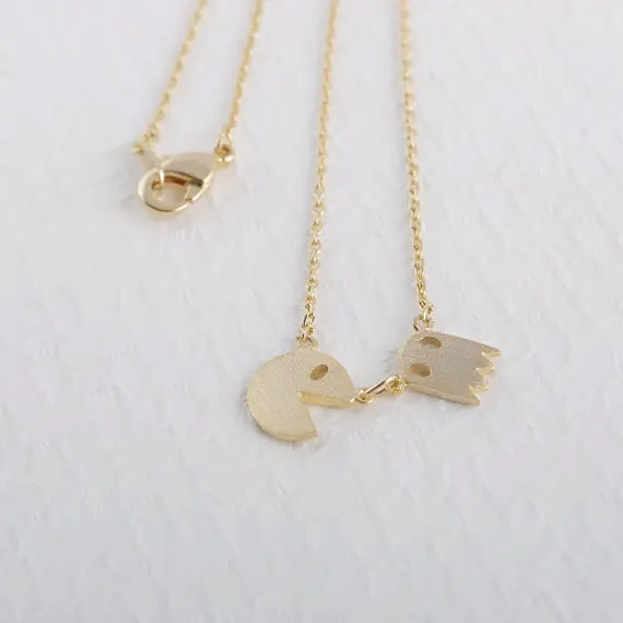 Ожерелье с подвеской маргаритки Забавный герой юмористический Пак ожерелье