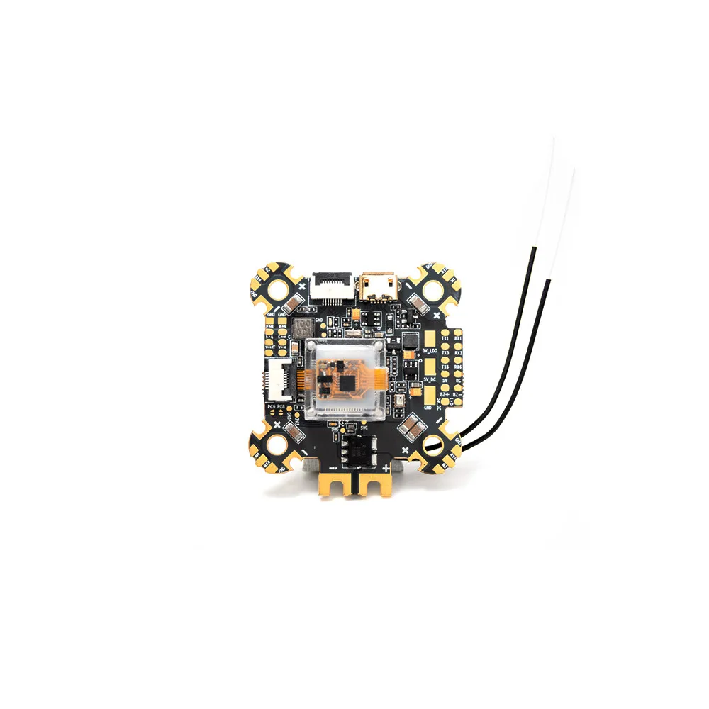 Полетный контроллер для дрона FrSky RXSR-FC R9MM OMNIBUS F4 firev2 FPV с ресивером R-XSR/R9MM ICM20608 OSD