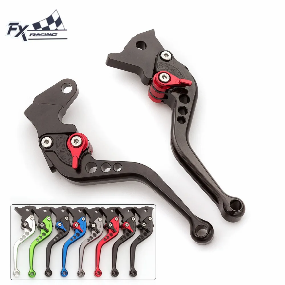 

FXCNC Motorcycle Brake Clutch Levers Aluminum For KAWASAKI ZX6R ZX636 2007 - 2016 2008 2009 2010 11 12 13 14 15 Motorbike Brake