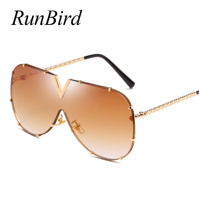 Солнечные очки в большой оправе 1337R женские квадратные роскошные брендовые