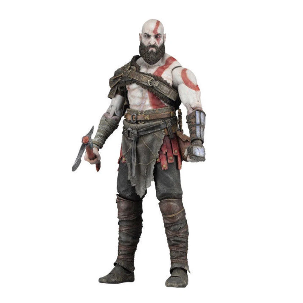 Neca God of War 4 Kratos ПВХ игрушки фигурка Коллекционная модель игрушечная Статуэтка