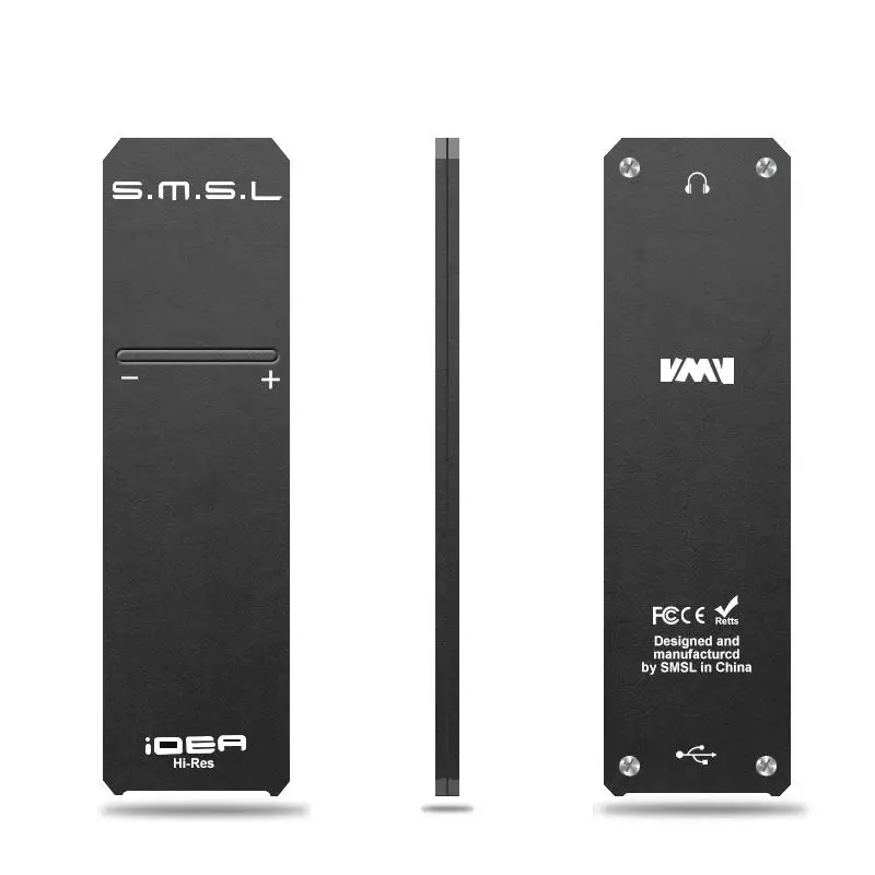 S.M.S.L SMSL идея HiFi аудио портативный USB ЦАП и усилитель для наушников DSD512 32 бит 768 кГц