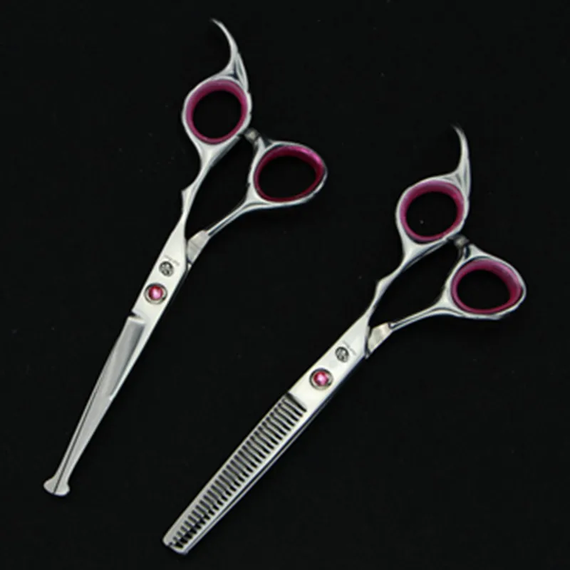 Anti-slip Carved Handle Razor Tools Safety Rounded Tips Hair Scissors For Kids And Old Men