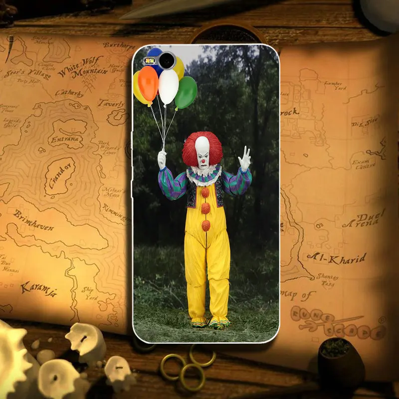 Soft Phone Cases for HTC U11 Desire 530 630 626 628 816 820 One A9 E9 M7 M8 M9 M10 Plus It Stephen Kings Pagliaccio Horror | Мобильные