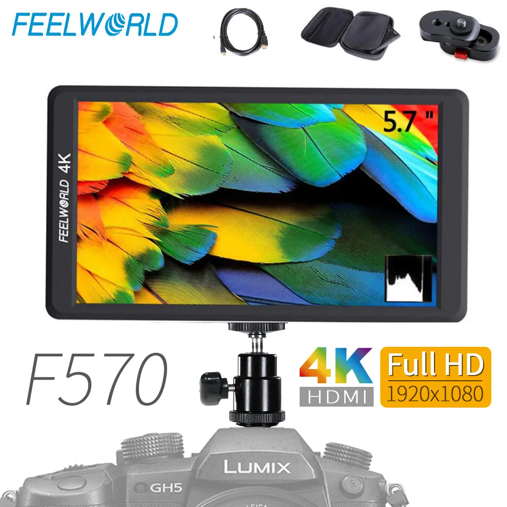 Bestellen Feelworld F570 DSLR Auf Kamera Feld Monitor 5,7