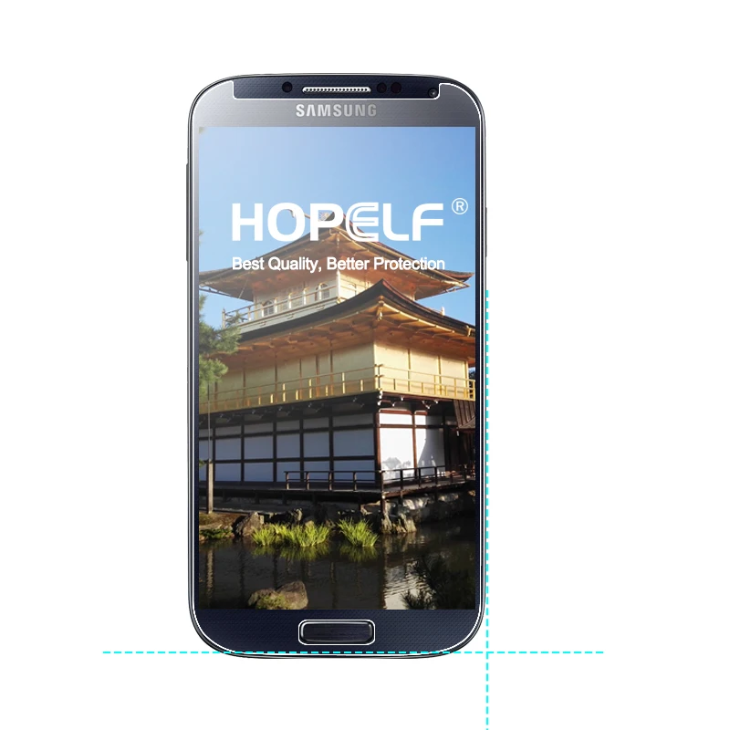 Закаленное стекло HOPELF для Samsung Galaxy S4 2 шт. Мини Защитная пленка экрана Mini