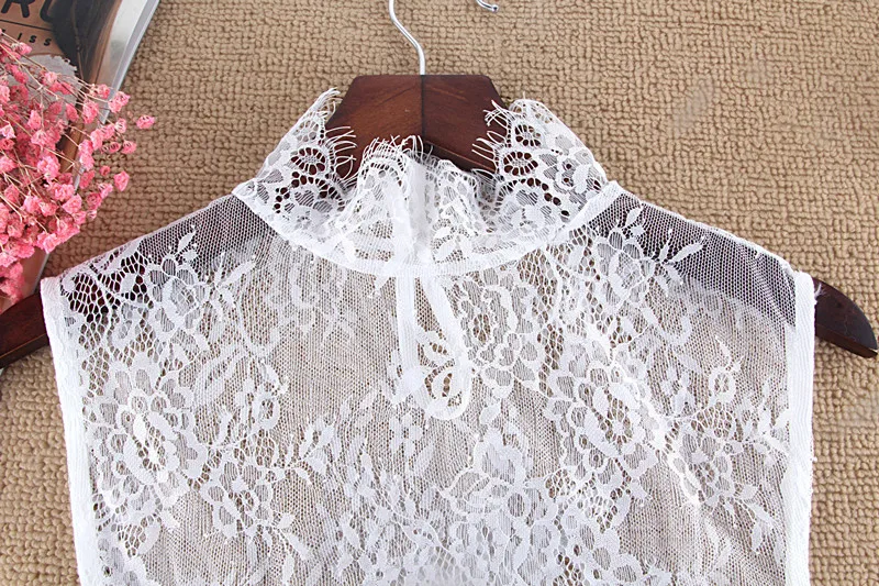 Sweater Blouse lace Collar crochet false detachable Stand False Accessaries Female Fake spring shirt collar |
