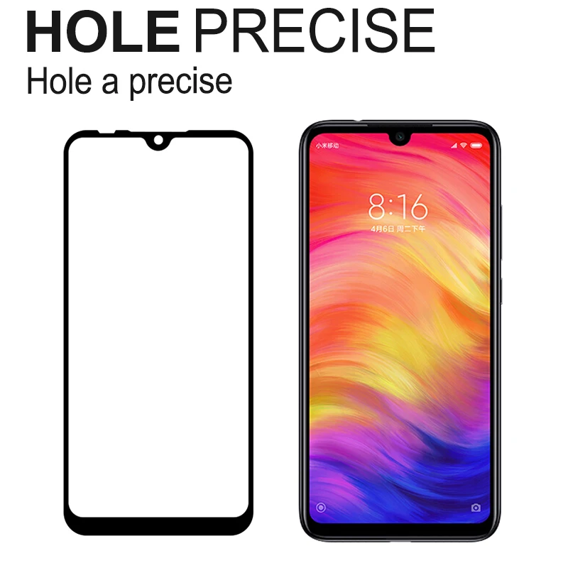 Закаленное стекло для Xiaomi Redmi Note 7 защита экрана стеклянная пленка Xiomi xaomi ksiomi redme red