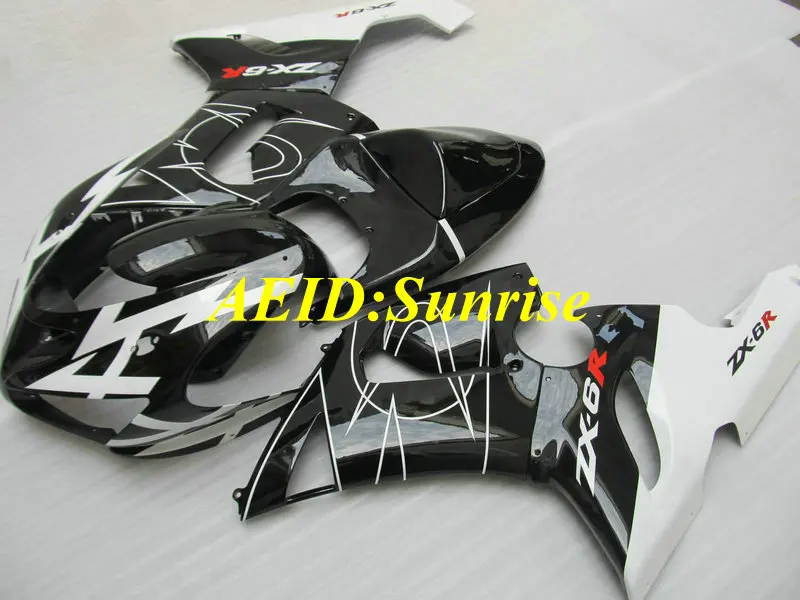 Комплект обтекателей для мотоцикла KAWASAKI Ninja ZX6R 636 05 06 ZX 6R 2005 2006 zx6r ABS глянцевый