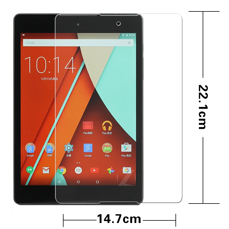 Высокопрозрачное закаленное стекло для LG GOOGLE NEXUS 9 8 дюйма планшетный ПК