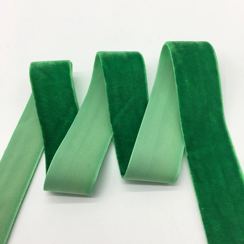 Зажимы для повязки на голову из бархатной ленты шириной ярдов/партия дюйма (25 мм) 3