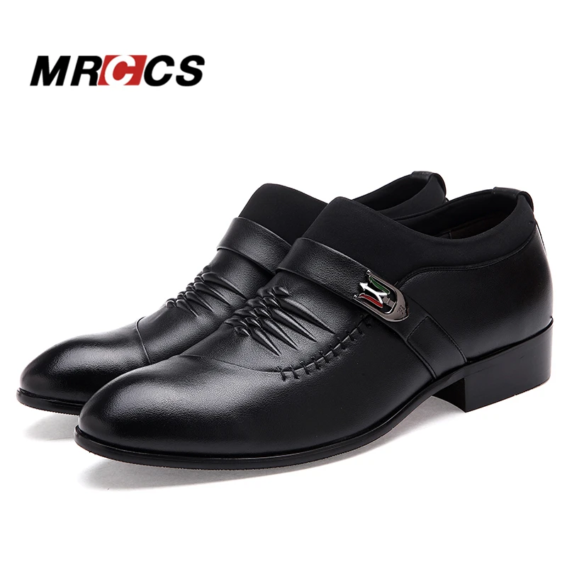 Mrccs слегка Высота Увеличение Обувь для Для мужчин британский стиль невидимый