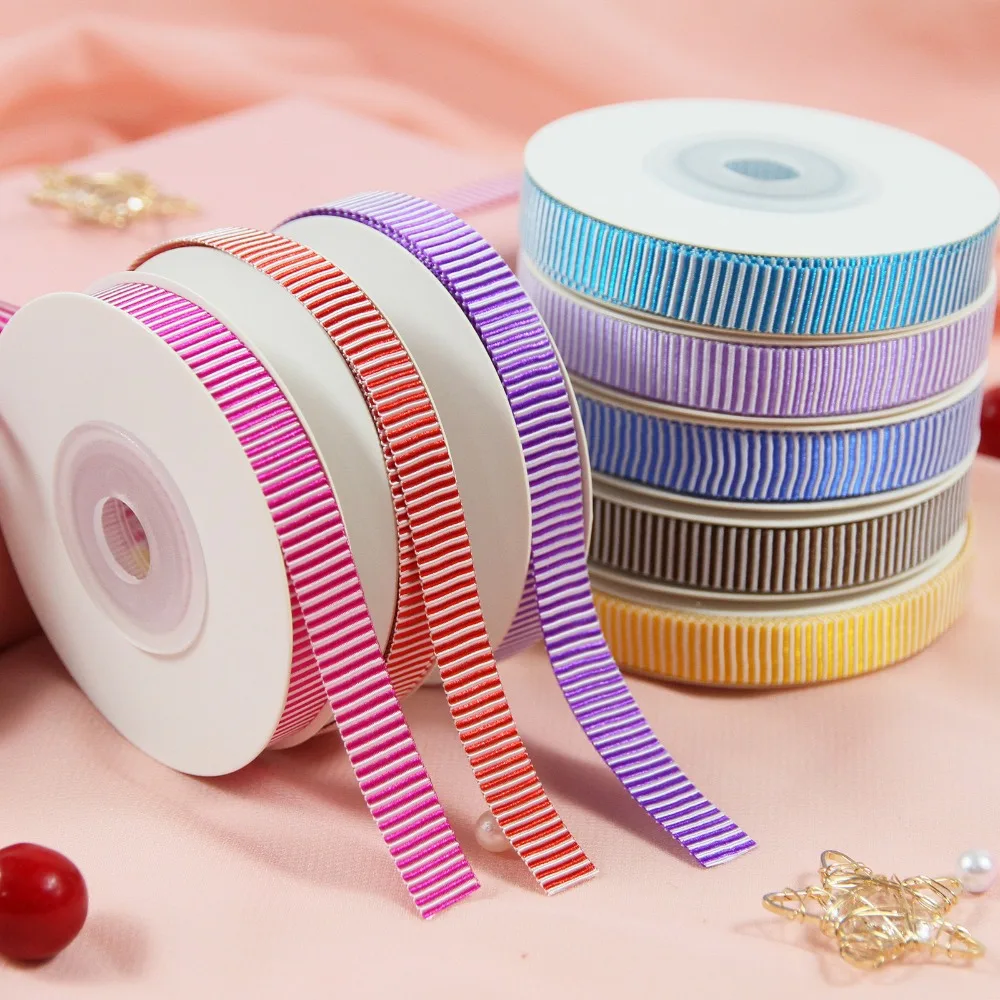 Лента с геометрическим рисунком для упаковки подарков 9 мм 10 ярдов/партия | Дом и