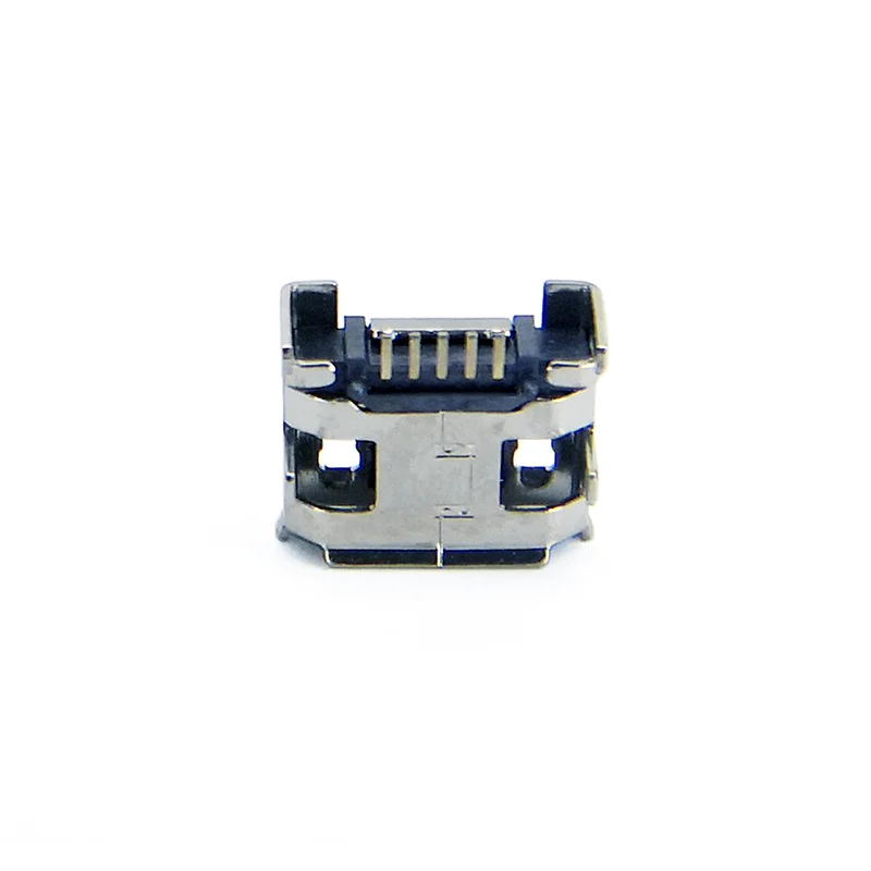 Коннектор Micro USB 20 шт./лот DIP 90 градусов 4 Foor пластиковый корпус разъем Jack Tail Sockect