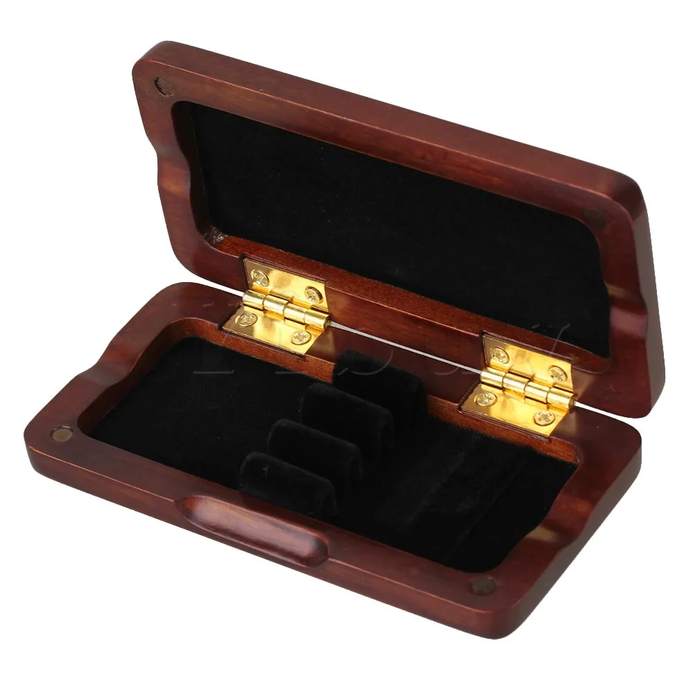 Yibuy Oboe Reed чехол для хранения 3 шт Reeds Maroon расстояние между держателями 6 мм|oboe reed